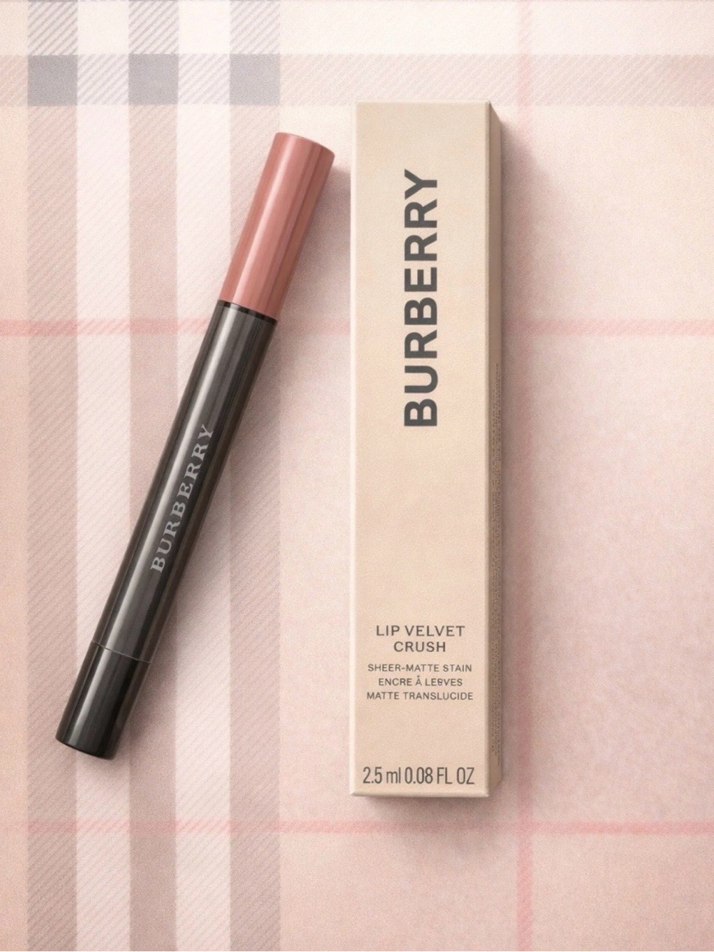 Burberry Lip Velvet Crush Sheer-Matte Stain - copper pink 16